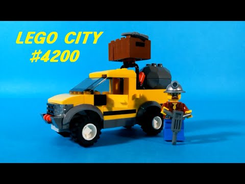 Vidéo LEGO City 4200 : Le 4x4 de la mine