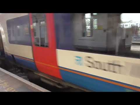 South Western Railway Class 444 010 Departure Clapham Junction for London Waterloo