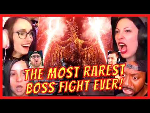 GAMERS FIGHT MOST RAREST BOSS FIGHT OF LICHDRAGON FORTISSAX BOSS FIGHT REACTIONS - ELDEN RING - [AR]