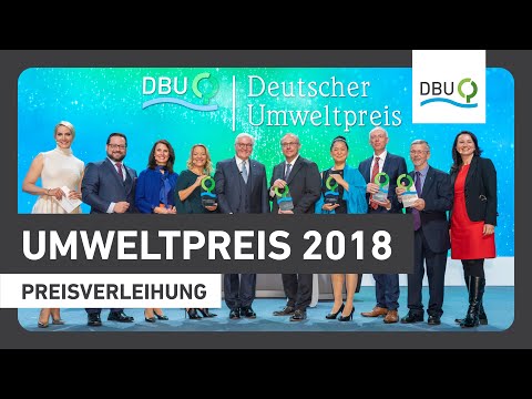 Verleihung des Deutschen Umweltpreises 2018
