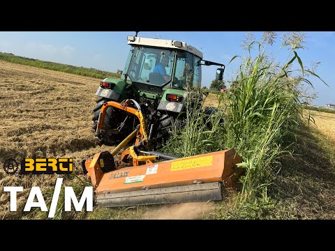 CLEANING BANKS AND DITCHES - BERTI SIDE MULCHER TA/M