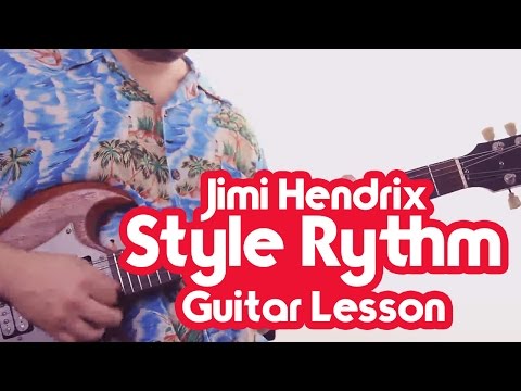 Jimi Hendrix Style Rhythm Guitar Lesson