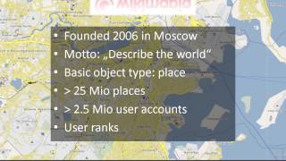 AAG 2017: Christian Bittner — Social Structures of Wikimapia