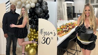 My 30th birthday party!! Saying goodbye to my TWENTIES 🖤💀 #birthdayvlog #30th #birthdayparty