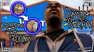 What’s it like working overnight at WALMART 🤷🏾‍♂️