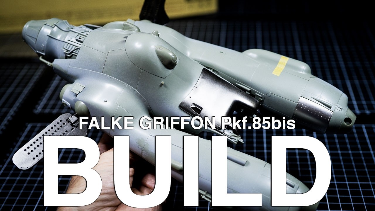 GRIFFON Build — Hasegawa 1/20 Ma.K. Pkf.85bis | Paint on Plastic
