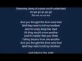 Bastille - Daniel In The Den (LYRICS) 