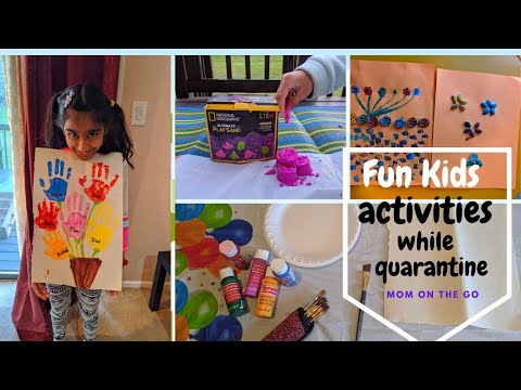 Fun activities to occupy kids during quarantine | Easy Lockdown kids activities | Mom on the go