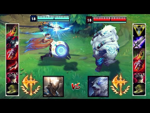 VOLIBEAR vs PANTHEON FULL BUILD FIGHTS & Best Moments!