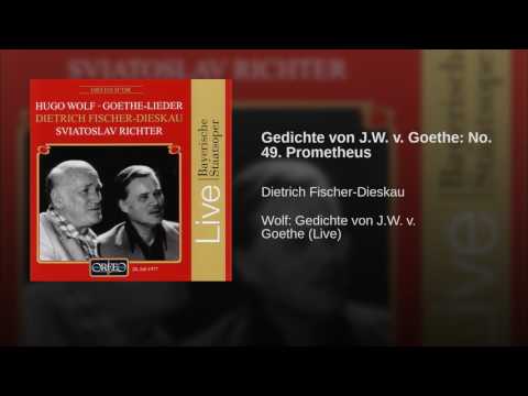 Gedichte von J.W. v. Goethe: No. 49. Prometheus