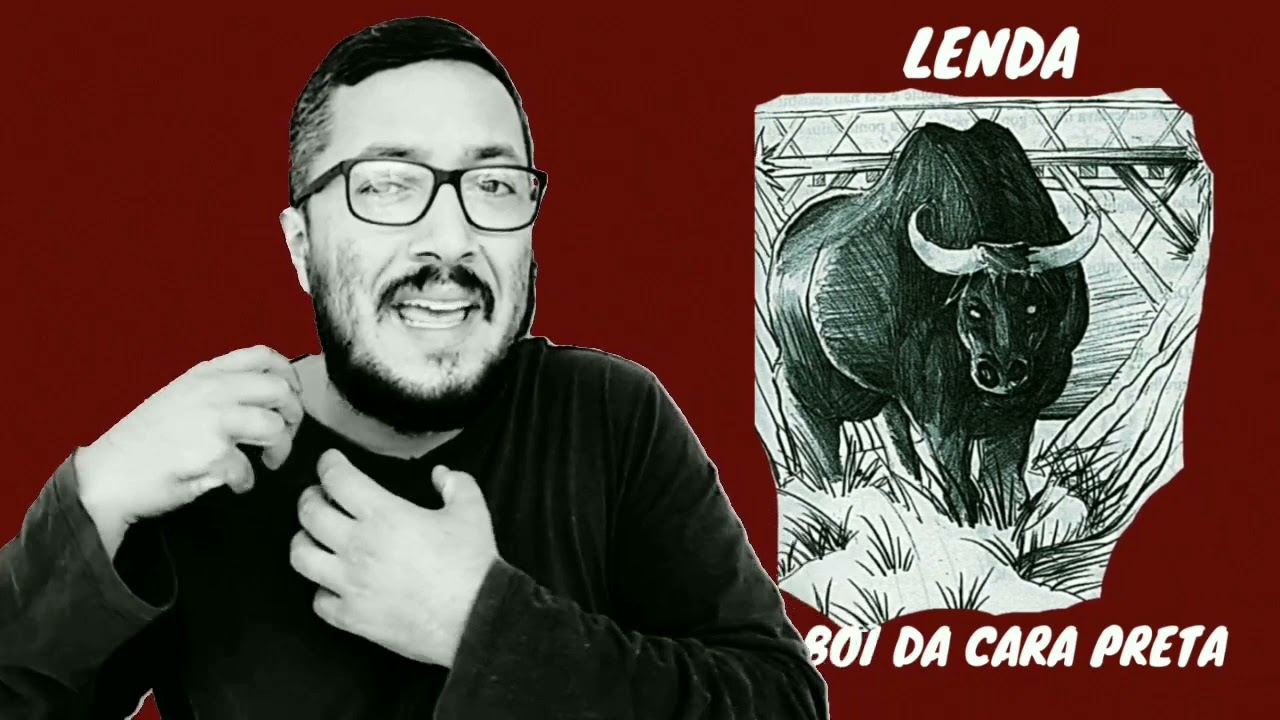 Lenda "o boi da cara preta" contada pelo Professor Everthon Juliano.