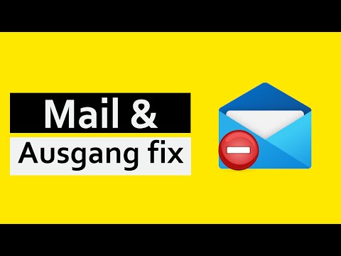 Windows 11 Mail Postausgang fixen - E-Mails bleiben stecken / gehen nicht raus - Problemlösung