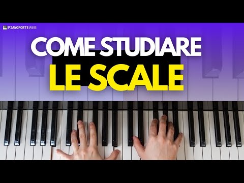 Come studiare le scale al Pianoforte per l'Improvvisazione 🎹