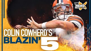 Blazin' 5: Colin Cowherd's picks for Week 1 of the 2021 NFL season | THE HERD