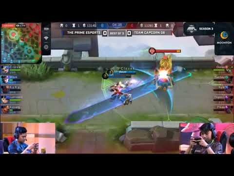TEAM CAPCORN G6 VS THE PRIME - MATCH 1 | MPL-ID S3 FINAL QUALIFIER