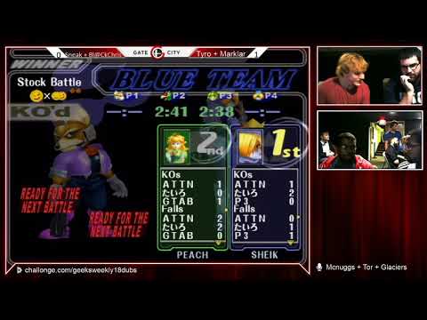 Geeksboro Melee Weekly 18 - Red Panda Sneak + Bl@ckChris vs Tyro + Marklar
