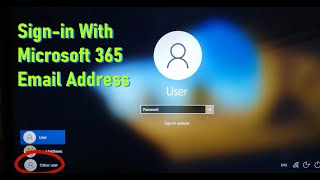 Sign In Using Just A Microsoft 365 Account