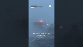 Reed Timmer: Kansas City Commuters Face Hazardous Snow-covered Roads