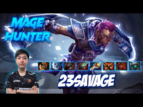 23savage Anti Mage Hunter 27 Kills - Dota 2 Pro Gameplay [Watch & Learn]