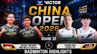 Download lagu NEW PAIR DEBUT! Aaron Chia / Aaron Tai vs World No. 7 Sabar/Reza | China Open 2026 Badminton mp3 Download lagu NEW PAIR DEBUT! Aaron Chia / Aaron Tai vs World No. 7 Sabar/Reza | China Open 2026 Badminton mp3