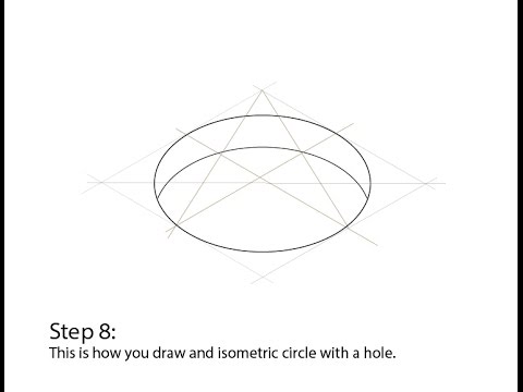 How To Draft an Isometric Circle
