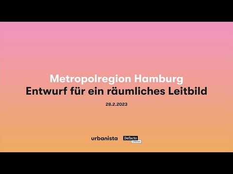 Entwicklungsstrategien Räumliches Leitbild Metropolregion Hamburg von defacto/urbanista