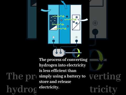 Part of a video titled Why is Elon Musk against hydrogen fuel cells #shorts - YouTube