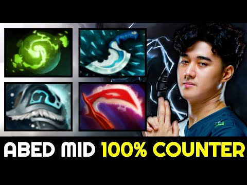 ABED Mid 100% Counter Monkey King — Refresher & Blink Dagger Build 7.30d Dota 2