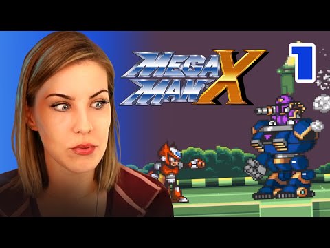 This game is 30 YEARS OLD?! Mega Man X - part 1 full playthrough