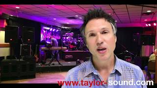 How to do a Live Sound Check