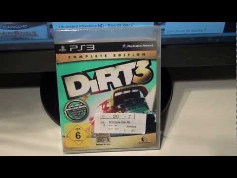 Unboxing [Dirt 3 - Complete Edition] PS3 german