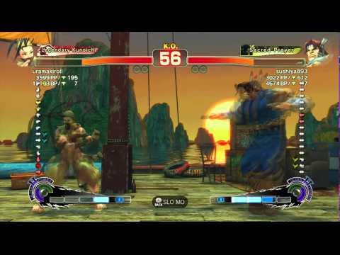 USFIV~ Ibuki (uramakiroll) vs.  T.Hawk (sushiya893) HD