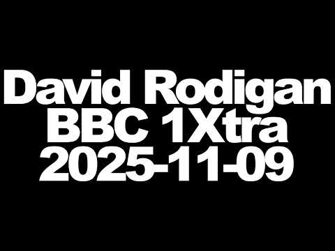 David Rodigan - Reggae on BBC 1Xtra - 2025-11-09