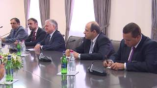 Министр иностранных дел Армении принял министра культуры и по делам церкви Королевства Дании