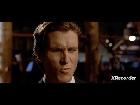 4K Patrick Bateman metamorphic edit