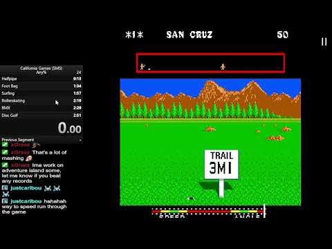 (2:50:717) California Games SMS Speedrun Any%