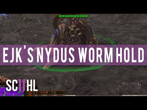 EJK's SICK Nydus Worm Hold - Starcraft 2 Ladder Heroes