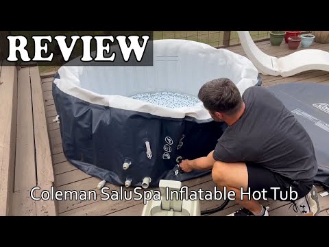 Coleman SaluSpa Inflatable Hot Tub - Setup & Review