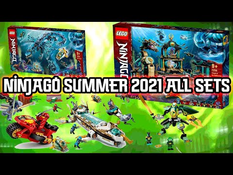 Ninjago Summer 2021 - All Sets (Season 15: Seabound & Legacy)