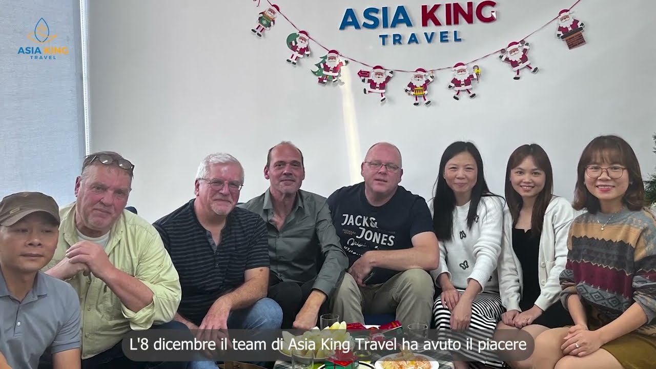 Una visita all'ufficio Asia King Travel del signor Grauwels Frédéric Pierre