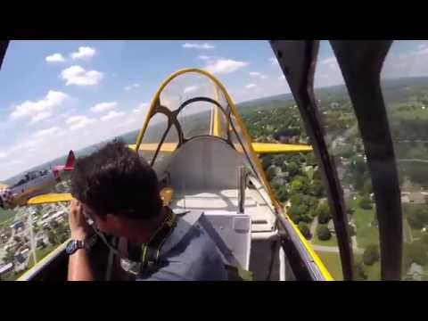 Wingnuts Flying Circus 2014 - T-6 Formation Flight!