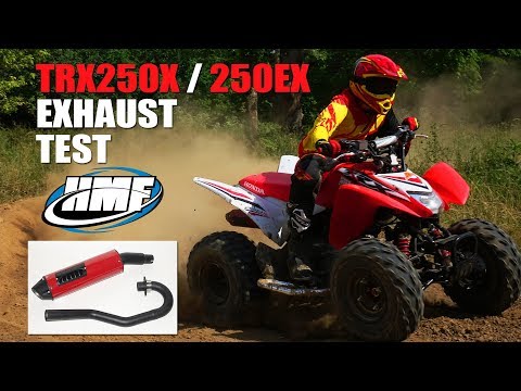 HMF Honda TRX250X 250EX Performance Series Exhaust and Jet Kit Test Review