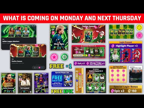 Mise à jour eFootball 2026 ! Quoi de neuf demain et jeudi dans eFootball ? 🤩 Épiques et pièces gr...