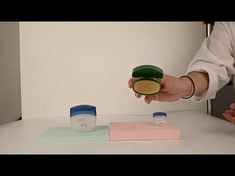 Glass Cream Jar