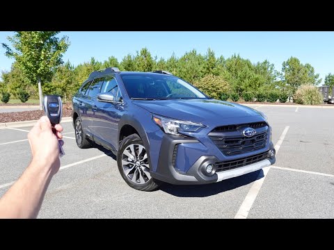 2025 Subaru Outback Touring XT: Start Up, Walkaround, Test Drive and Review