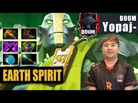 Earth Spirit Mid | BOOM.Yopaj- | UNEXPECTED YOPAJ- MID LANE HERO PICK | 7.31b Gameplay Highlights