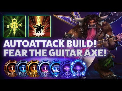 ETC Stage Dive - AUTOATTACK BUILD! FEAR THE GUITAR AXE! -  Hardstuck Bronze 5 Adventures 2022