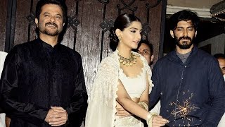 Anil Kapoor Celebrate Diwali With Harshvardhan And Sonam Kapoor