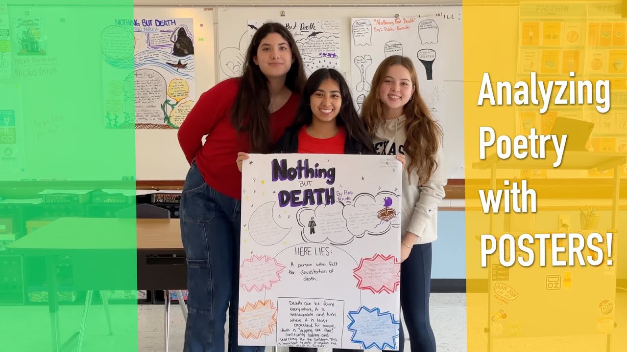 Analyzing Poetry Through Posters