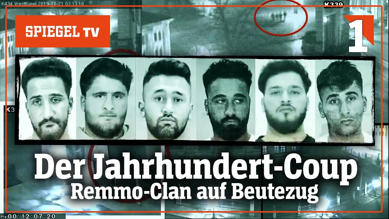 Exklusive Polizeivideos: Remmos, Juwelen und das Grüne Gewölbe (1) [Reupload] | SPIEGEL TV